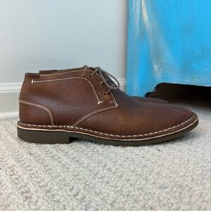 Reaction Kenneth Cole Desert Wind Brown Leather Chukka Boots Size 9M